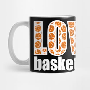 Love Basketball - white Mug